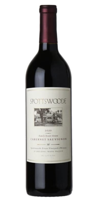 (image for) Spottswoode Estate Cabernet Sauvignon 2020 [WA 98-100] [WAS: $260++]
